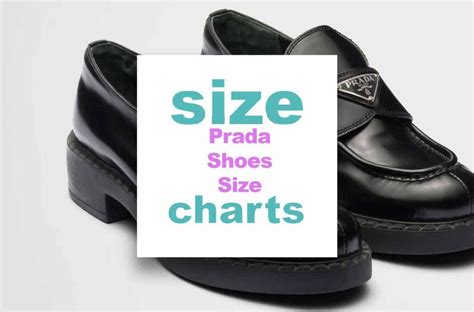 prada women's shoes size chart|prada shoes true to size.